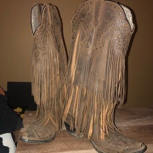 Fringe Boots
